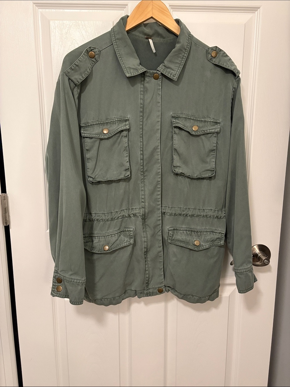 Utility Field Jacket - Olive Green